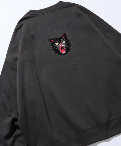WILD THINGS×FREAK'S STORE / 刺繡圖案 圓領衫