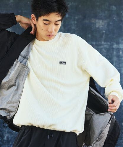 WILD THINGS×FREAK'S STORE / 華夫格長袖T恤