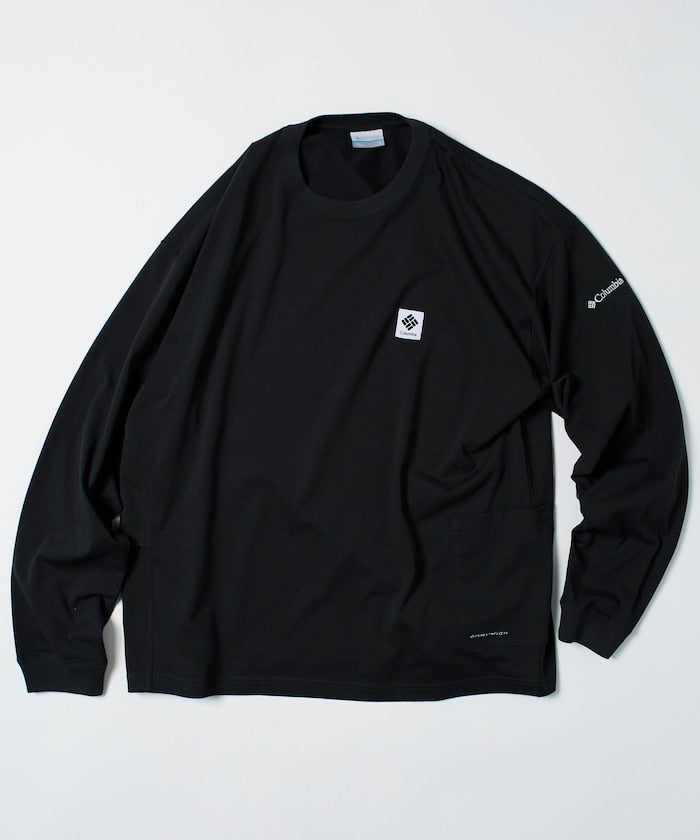 COLUMBIA X FREAK’S STORE / 側口袋 長袖T恤