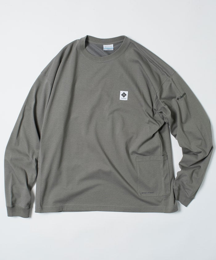 COLUMBIA X FREAK’S STORE / 側口袋 長袖T恤