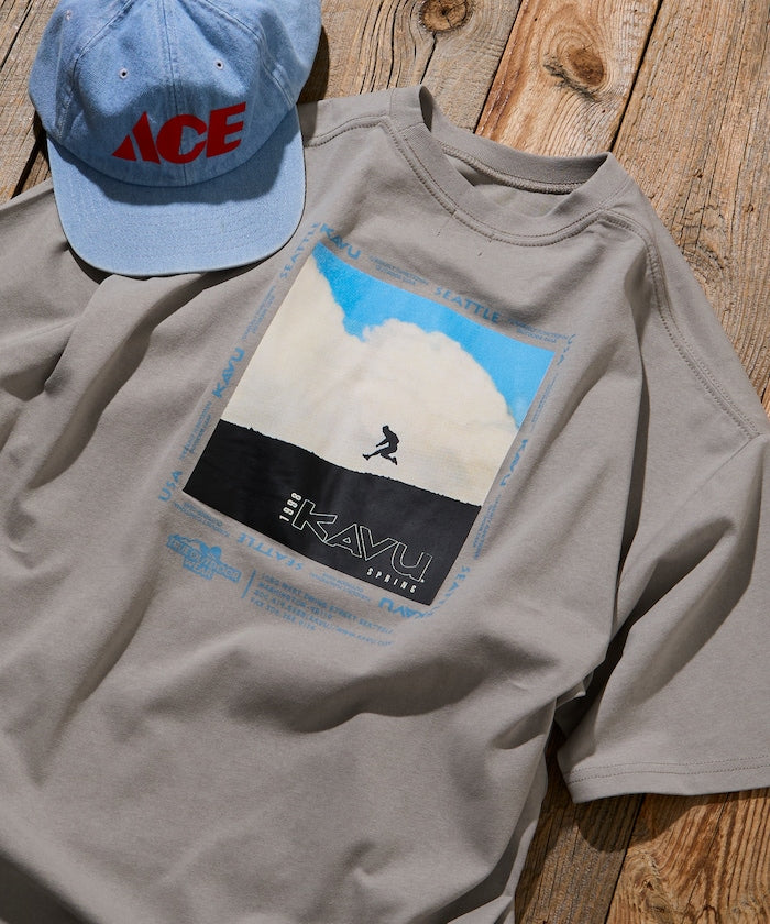 KAVU  × FREAK'S STORE / 攝影印花 短袖T恤