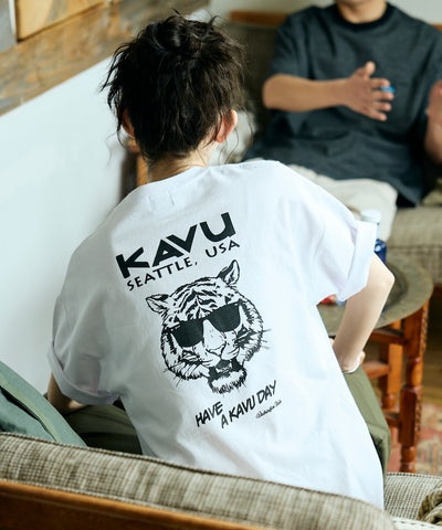 KAVU  × FREAK'S STORE / 老虎 短袖T恤
