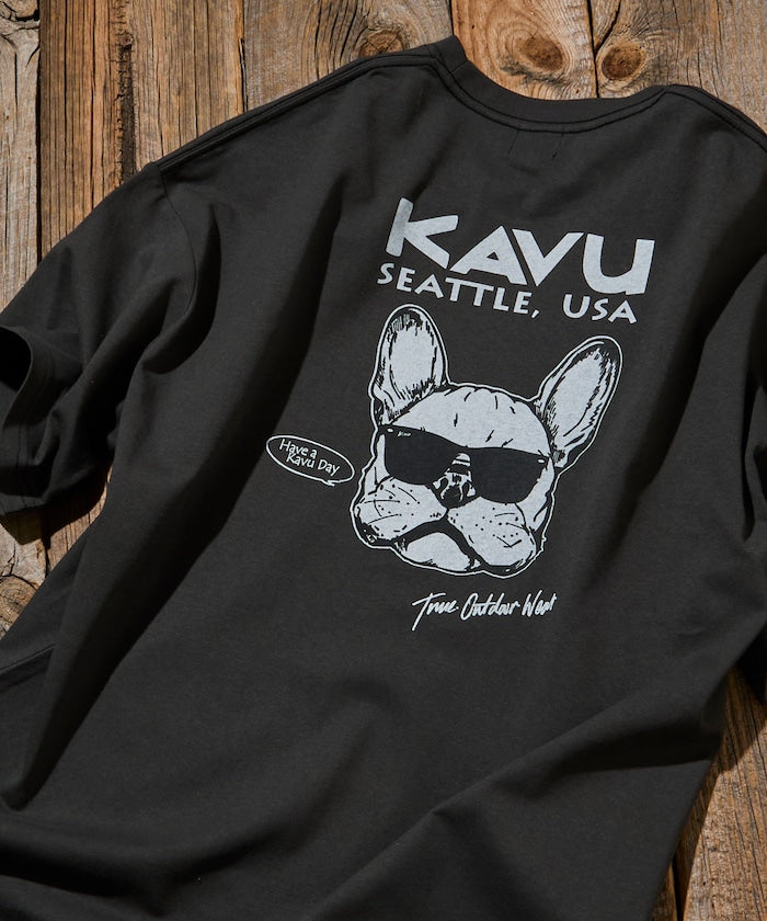 KAVU  × FREAK'S STORE / 狗狗 短袖T恤