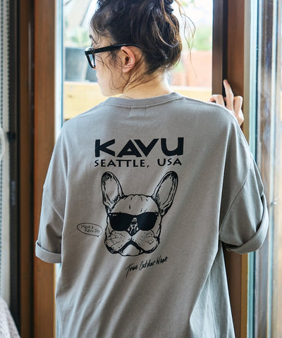 KAVU  × FREAK'S STORE / 狗狗 短袖T恤
