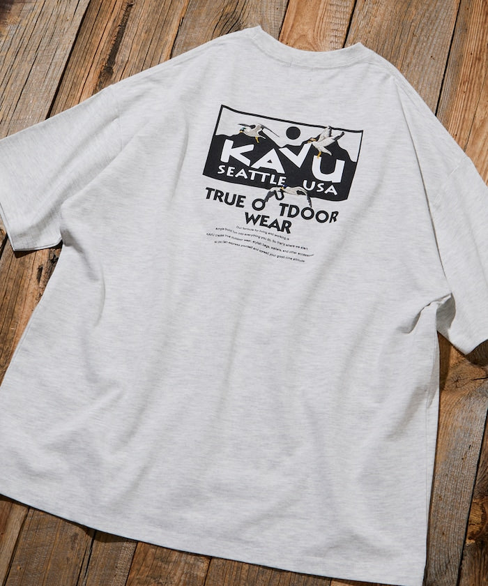 KAVU  × FREAK'S STORE / 鳥類圖像 短袖T恤