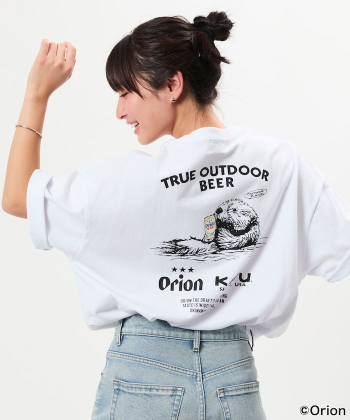 KAVU × ORION x FREAK’S STORE / 三方聯名 海獺＆啤酒 短袖T恤