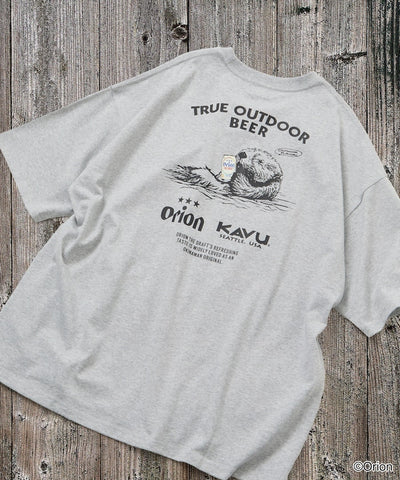 KAVU × ORION x FREAK’S STORE / 三方聯名 海獺＆啤酒 短袖T恤