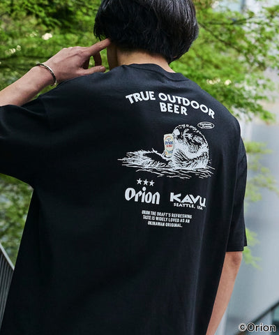 KAVU × ORION x FREAK’S STORE / 三方聯名 海獺＆啤酒 短袖T恤
