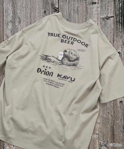 KAVU × ORION x FREAK’S STORE / 三方聯名 海獺＆啤酒 短袖T恤