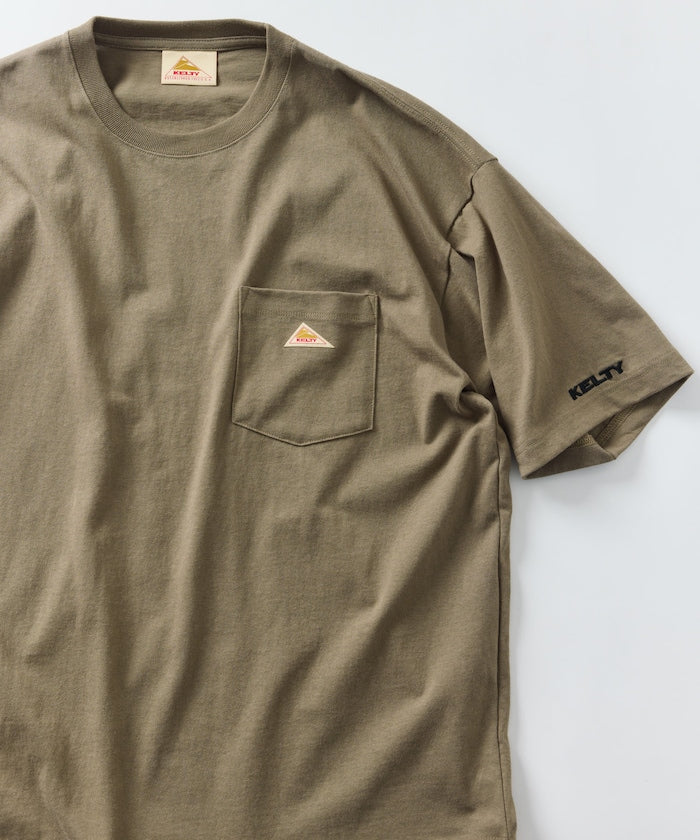 KELTY×FREAK'S STORE / 刺繡小標 口袋 短袖T恤