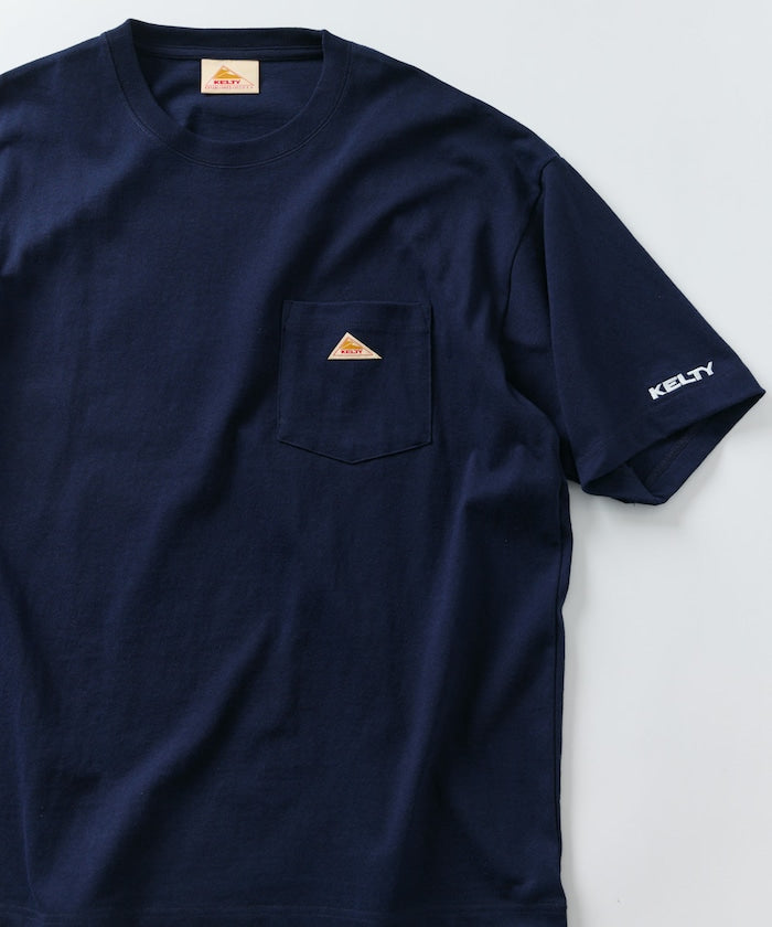 KELTY×FREAK'S STORE / 刺繡小標 口袋 短袖T恤