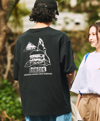 KELTY × FREAK'S STORE 漢堡圖案 短袖T恤