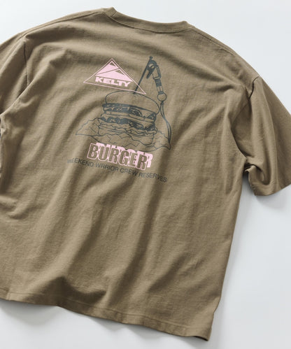 KELTY × FREAK'S STORE 漢堡圖案 短袖T恤