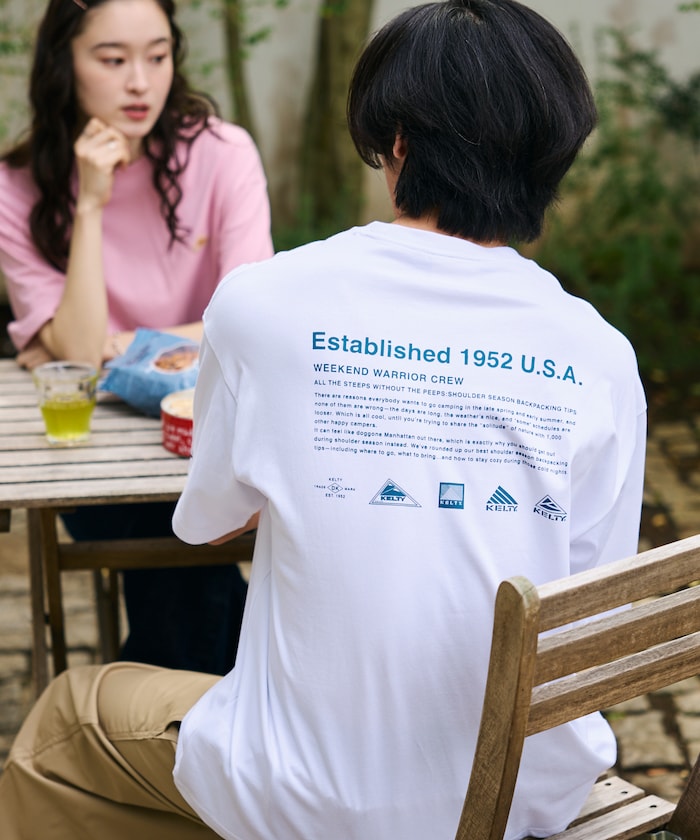 KELTY×FREAK'S STORE / 歷史標誌 短袖T恤