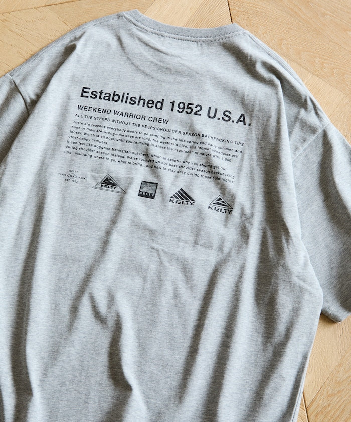 KELTY×FREAK'S STORE / 歷史標誌 短袖T恤