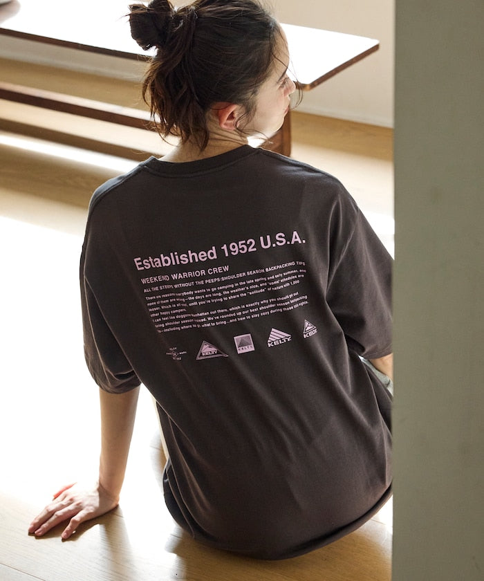 KELTY×FREAK'S STORE / 歷史標誌 短袖T恤