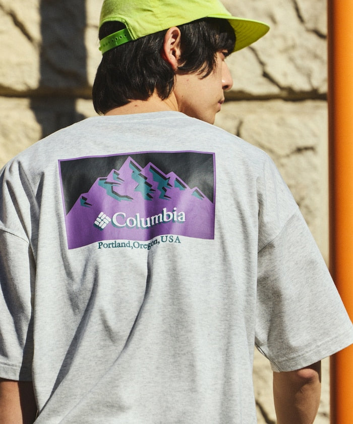 COLUMBIA x FREAK’S STORE / 背面印花 短袖T恤