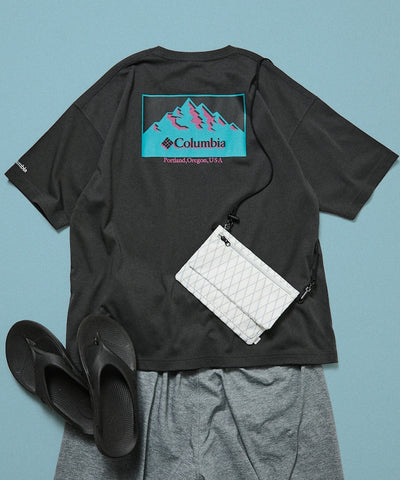COLUMBIA x FREAK’S STORE / 背面印花 短袖T恤