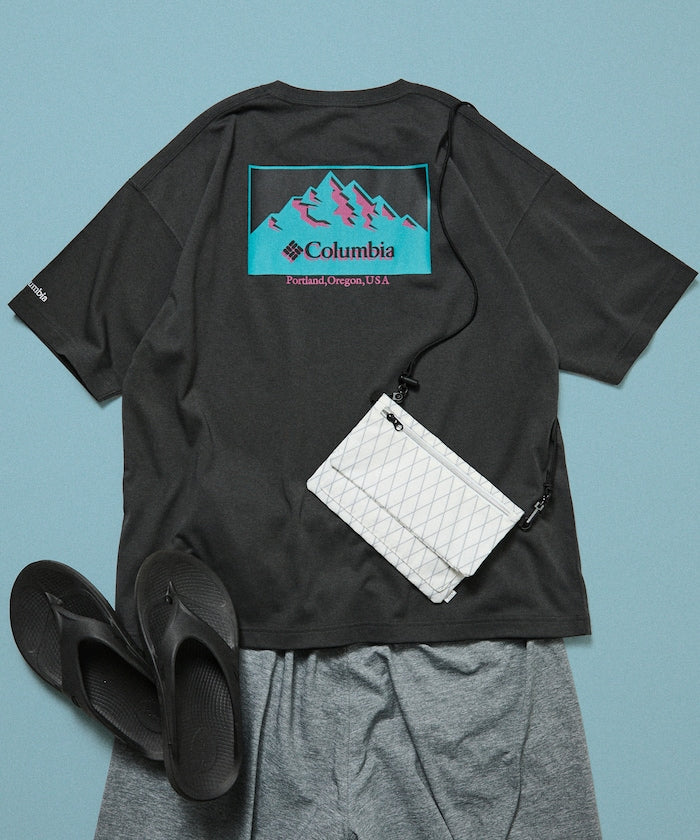 COLUMBIA x FREAK’S STORE / 背面印花 短袖T恤