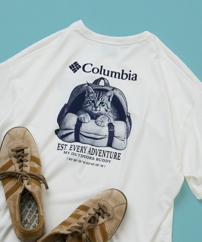 COLUMBIA x FREAK’S STORE / 貓 短袖T恤