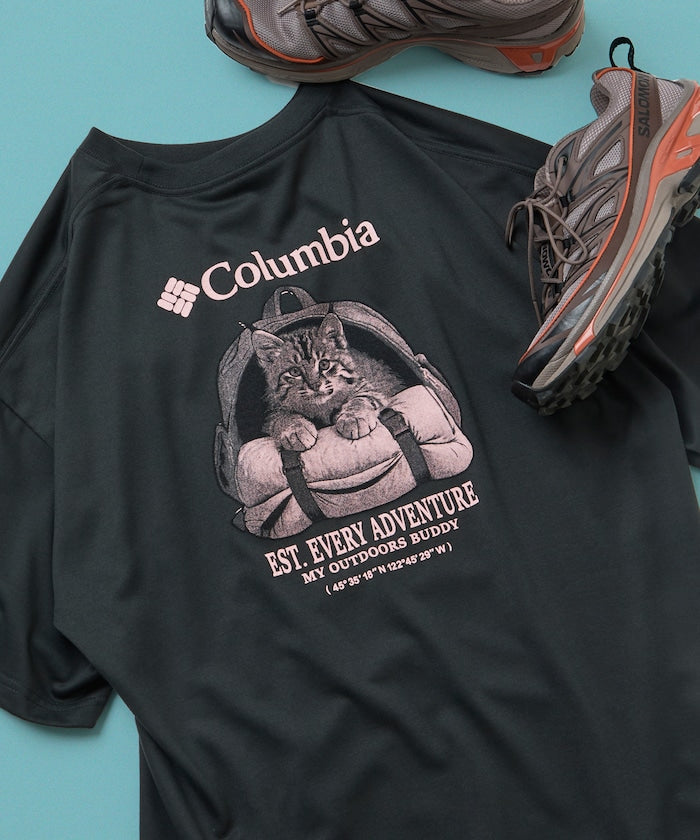 COLUMBIA x FREAK’S STORE / 貓 短袖T恤