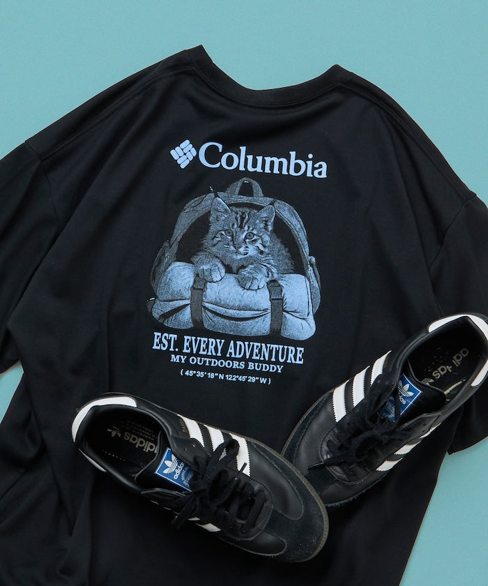 COLUMBIA x FREAK’S STORE / 貓 短袖T恤