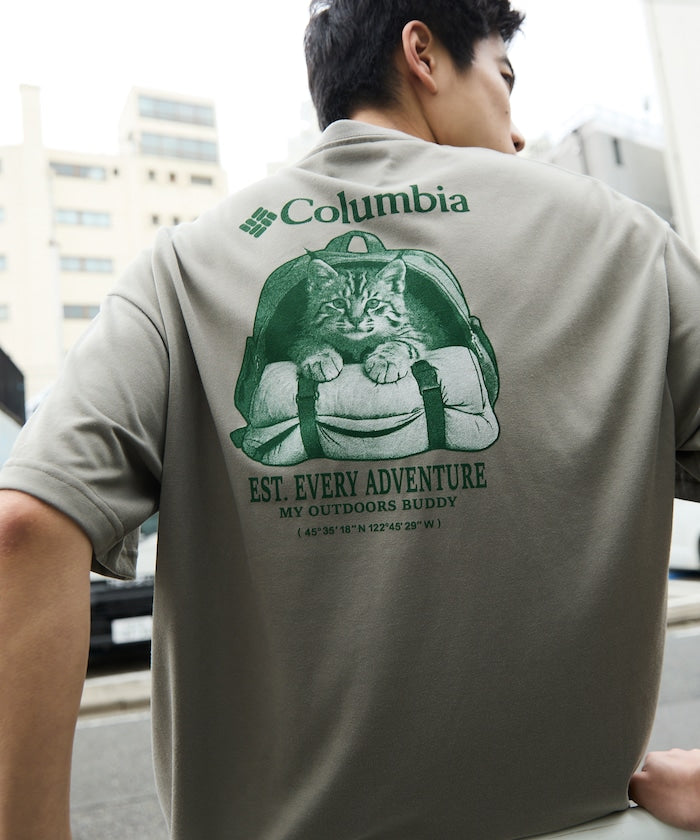 COLUMBIA x FREAK’S STORE / 貓 短袖T恤