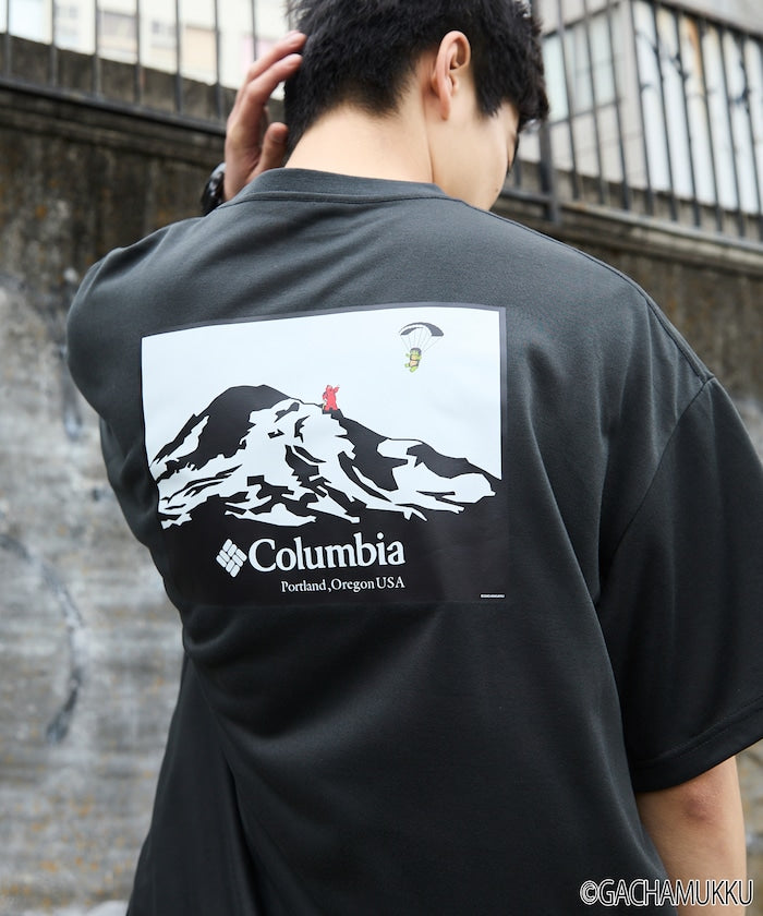 Columbia × FREAK'S STORE x Gachapin Mukku / 三方聯名限定 山系圖像機能快乾 短袖T恤