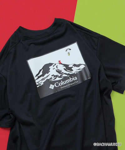 Columbia × FREAK'S STORE x Gachapin Mukku / 三方聯名限定 山系圖像機能快乾 短袖T恤