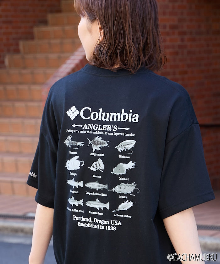 Columbia × FREAK'S STORE x Gachapin Mukku / 三方聯名限定 魚圖案 短袖T恤