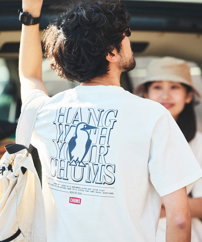 CHUMS×FREAK'S STORE / 限定圖案印花 短袖T恤