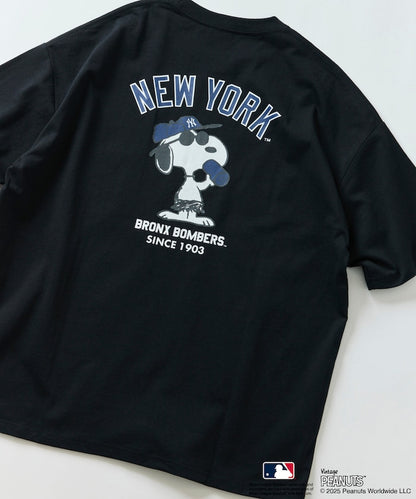 PEANUTS × MLB 聯名限定 短袖T恤 / YANKEES