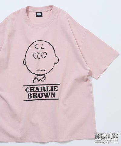 PEANUTS  x FREAK’S STORE / Heart Eye 圖案 短袖T恤