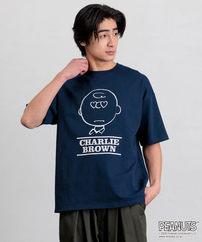 PEANUTS  x FREAK’S STORE / Heart Eye 圖案 短袖T恤
