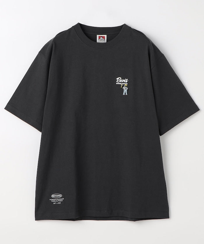 BEN DAVIS×FREAK'S STORE / 刺繡 短袖T恤