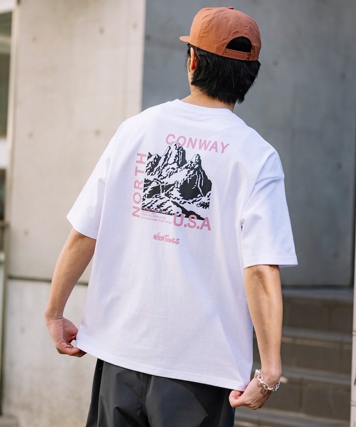 WILD THINGS × FREAK'S STORE / 山系圖騰 短袖T恤
