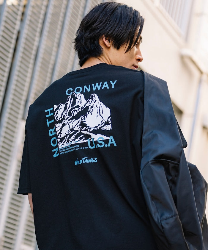 WILD THINGS × FREAK'S STORE / 山系圖騰 短袖T恤