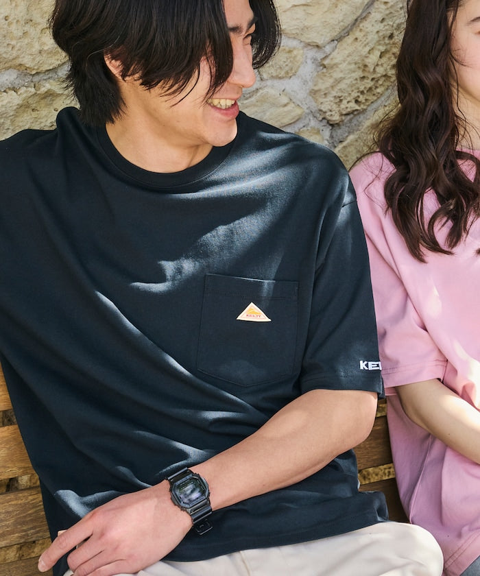 KELTY×FREAK'S STORE / 復古標誌口袋短袖T恤