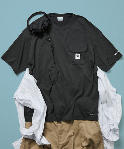 COLUMBIA x FREAK’S STORE / 機能 口袋 短袖T恤