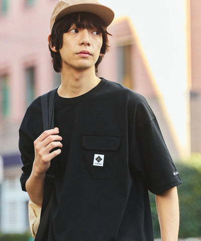 COLUMBIA x FREAK’S STORE / 機能 口袋 短袖T恤