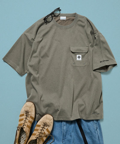 COLUMBIA x FREAK’S STORE / 機能 口袋 短袖T恤