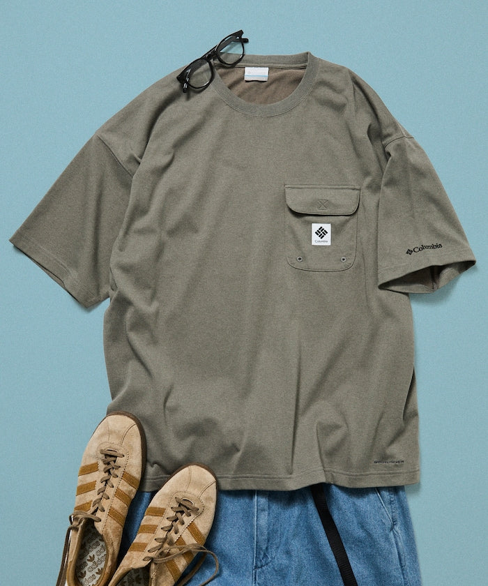 COLUMBIA x FREAK’S STORE / 機能 口袋 短袖T恤