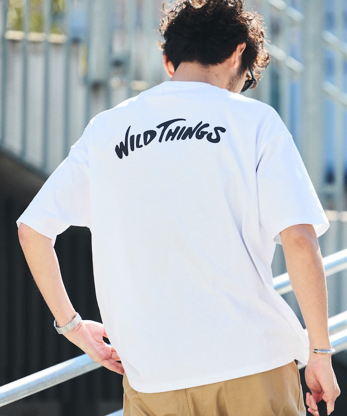 WILD THINGS×FREAK'S STORE / 口袋 短袖T恤