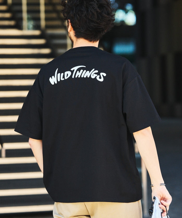 WILD THINGS×FREAK'S STORE / 口袋 短袖T恤