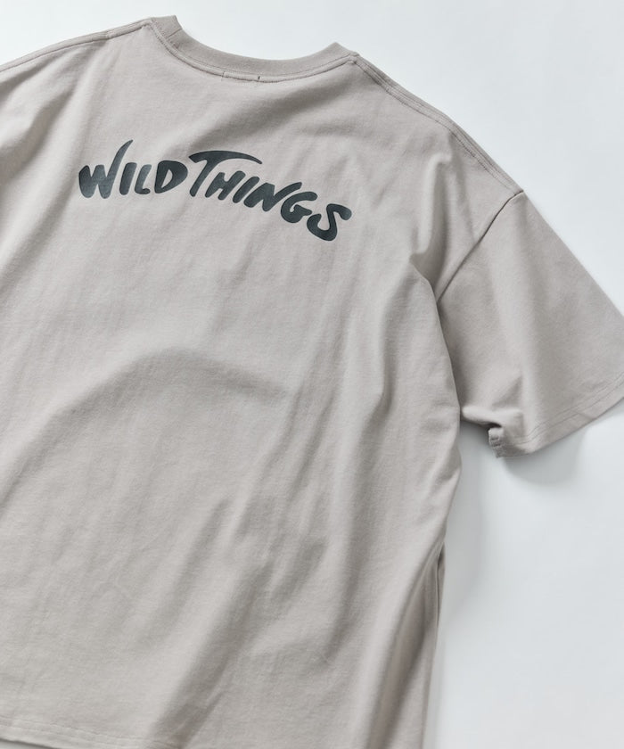 WILD THINGS×FREAK'S STORE / 口袋 短袖T恤