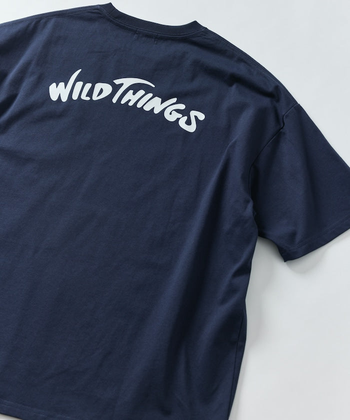 WILD THINGS×FREAK'S STORE / 口袋 短袖T恤