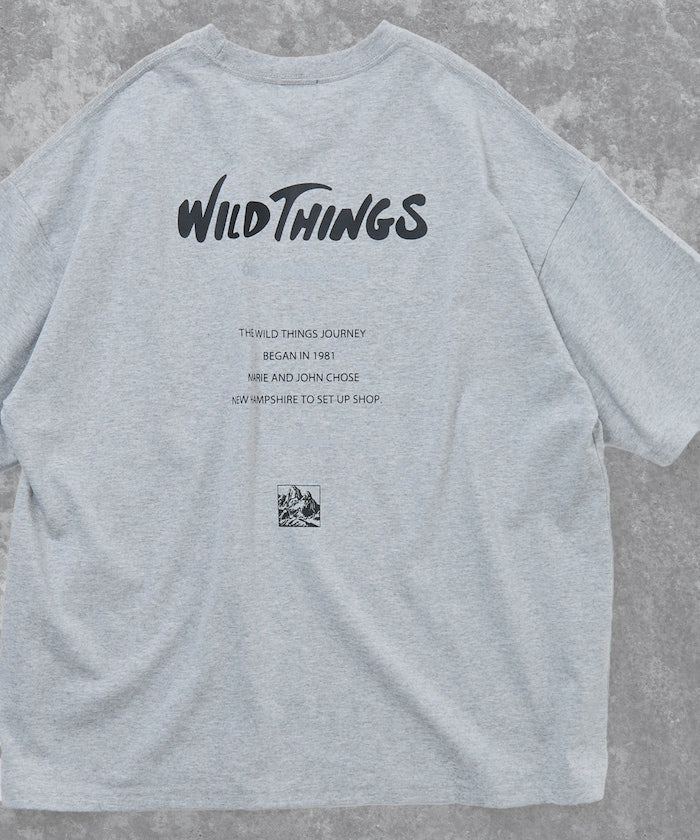 WILD THINGS × FREAK'S STORE / 背面反光 短袖T恤