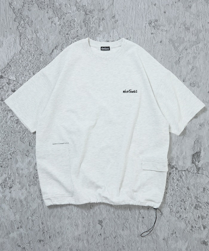 WILD THINGS × FREAK'S STORE / 側口袋 短袖T恤