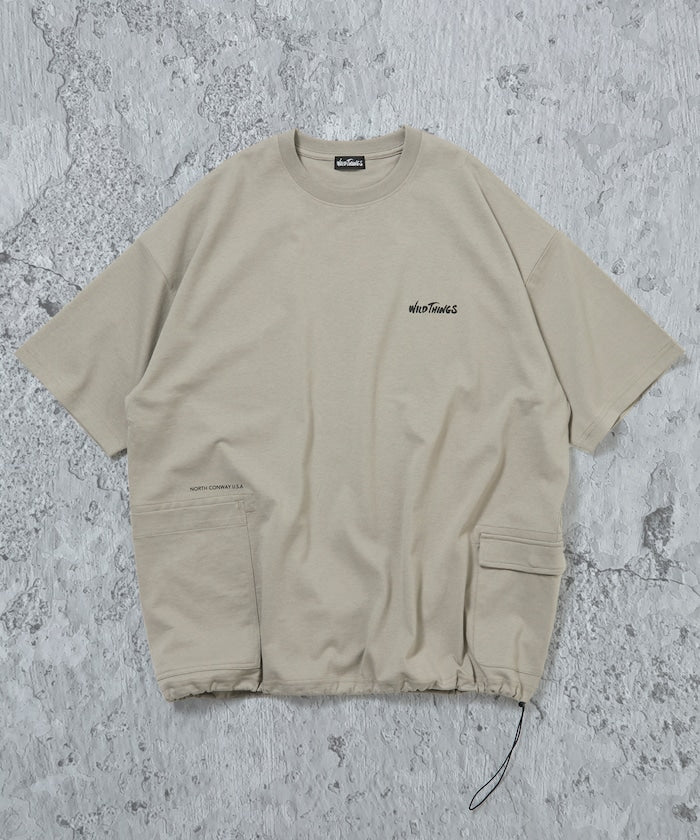 WILD THINGS × FREAK'S STORE / 側口袋 短袖T恤