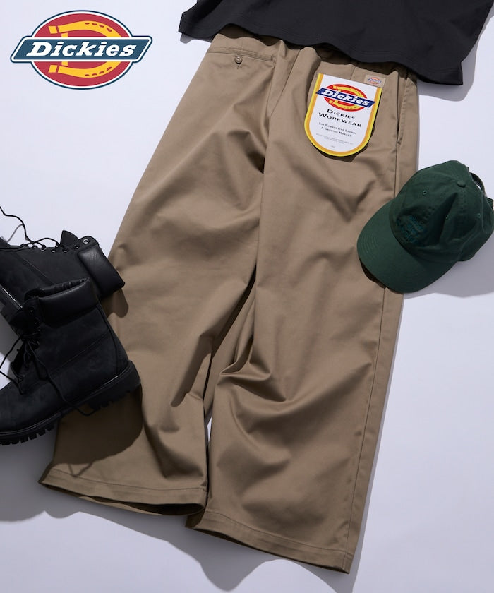 DICKIES x FREAK’S STORE / 交叉打摺工裝長褲